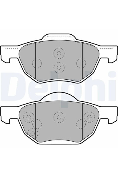 DELPHİ Brake pad set disc brake HONDA ACCORD VII Tourer 2003-2008 LP1862