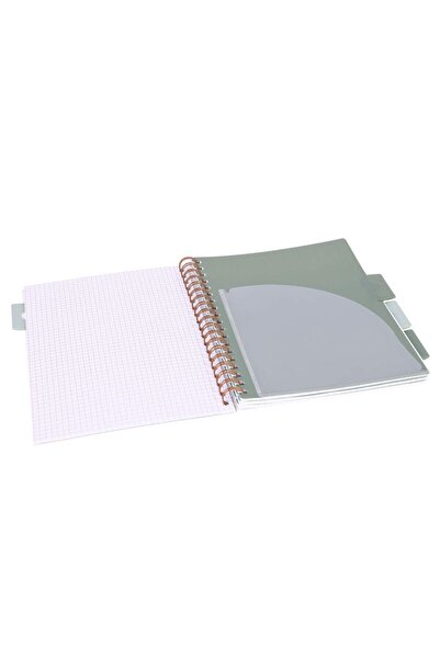 Strigo Spiral notebook and dividers Project Book AFRICA B5, mathematics, 200 pg, cardboard covers PADS071