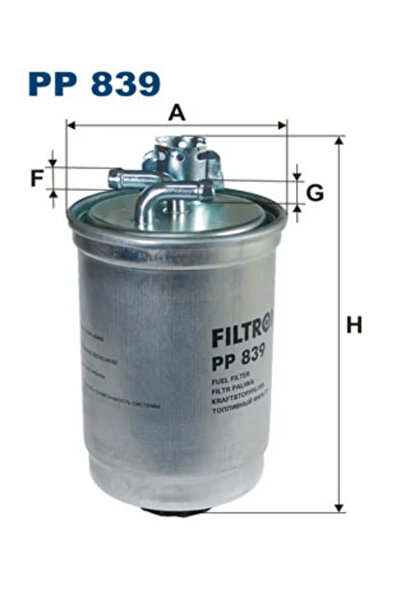 Filtron Filtru Combustibil Ford Galaxy 1 Seat Alhambra/Cordoba/Ibiza 2