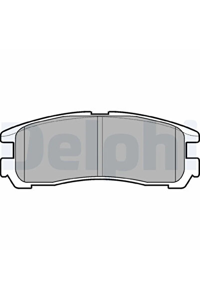 DELPHİ Brake pad set disc brake CHRYSLER SEBRING coupe 1995-1996 LP955