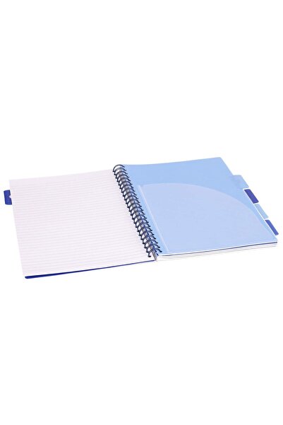 Strigo Spiral notebook and dividers Project Book TIGRU A4, dictando, 200 pg, cardboard covers PADS092