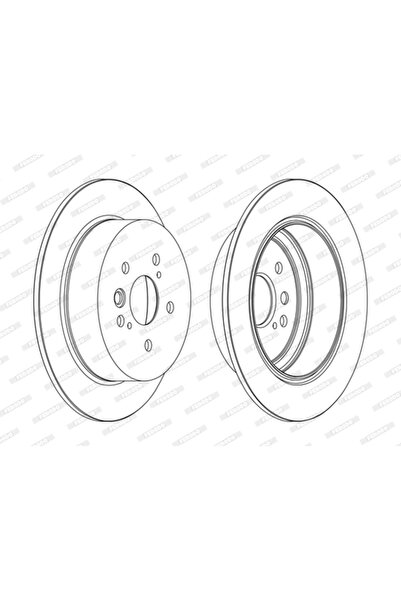 FERODO Disc Brake Chery Tiggo Toyota Rav 4 1/Rav 4 2