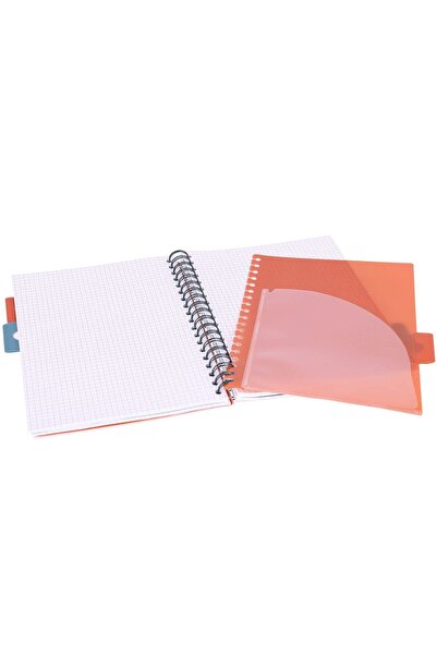 Strigo Spiral notebook and dividers Project Book DRAGON B5, mathematics, 200 pg, cardboard covers PADS074