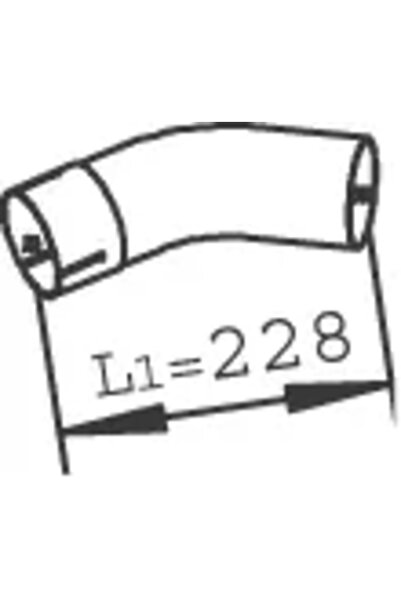 Dinex Racord Evacuare Spate Iveco Eurocargo 1-3/Stralis 1