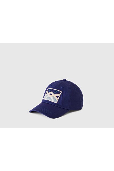 United Colors of Benetton Curved Hem Logo Cap