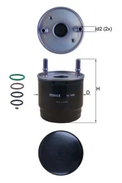 KNECHT Filtru Combustibil Kia Rio 4/Stonic