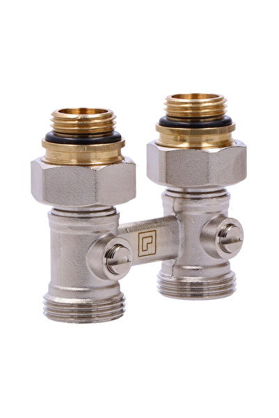 Other Straight double valve 2 pipes with 12 inch shut-off