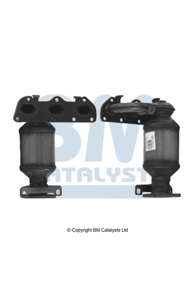 BM CATALYSTS Catalizator Seat Cordoba/Ibiza 3 Skoda Fabia 1 2001-2008
