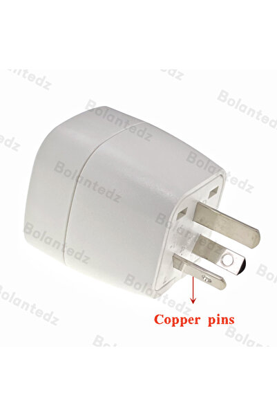 Choice EU-16 White AU Australian CN China AC Power Electric Plug To EU Switzerland Italy Charging converter