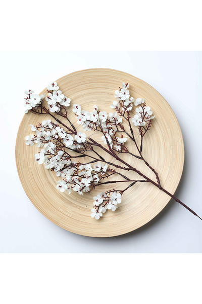 Choice 1 قطعة زهور جيبسوفيلا اصطناعية بيضاء 51 سم، باقات زهور جيبسوفيلا مزيفة...