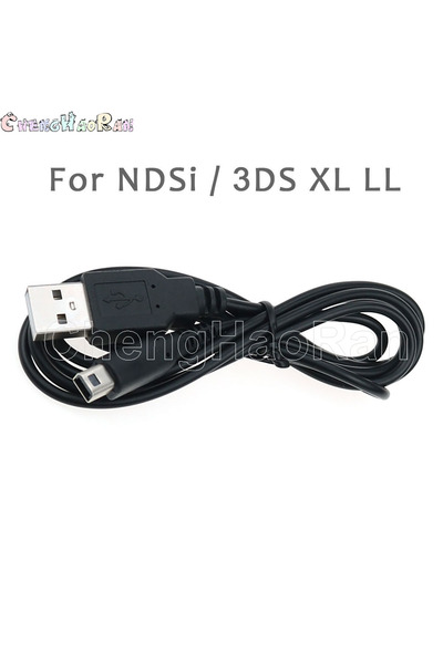 Choice كابل شحن بيانات USB جديد لجهاز NDSi 3DS XL LL، قطعة واحدة، كابل طاقة ل...