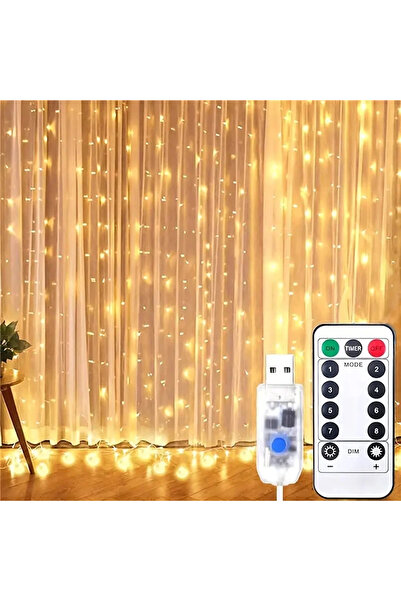 Choice 3 × 2 متر 200 مصباح LED أبيض دافئ جارلاند زفاف جنية ضوء LED ضوء عيد ال...