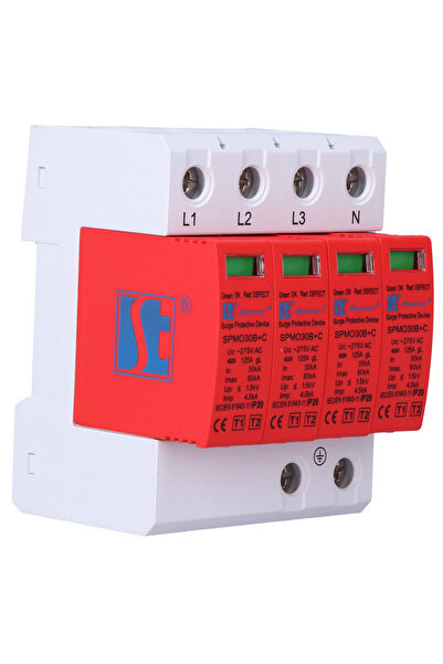 Other Varistor surge arrester type 12 class BC four-pole SPMO30BC4P