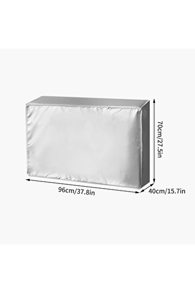 Choice غطاء مكيف هواء 96x40x70 سم، قطعة واحدة، الوحدة الرئيسية الخارجية، غطاء الوحدة الخارجية، مكيف هواء مثبت على الحائط