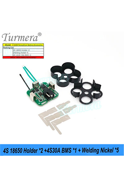 Choice شاحن 16.8 فولت Turmera 16.8 فولت مفك براغي مثقاب علبة بطارية 4S 30A BM...