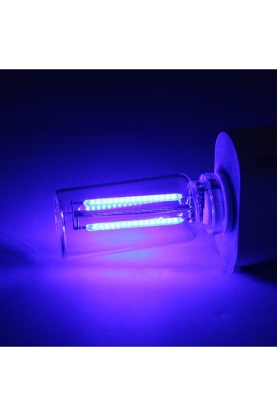 Choice مصباح ليد أزرق يعمل باللمس مع خاصية التعتيم، مزود بمنفذ USB، وبطارية 5...