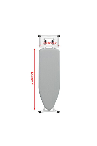 Choice غطاء لوح الكي المبطن باللون الفضي العالمي الصغير المقاوم للحرارة