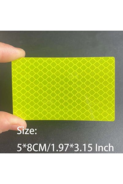 Choice5 5X8CM-Yellow IR Infrared Safety Hook and Loop Patches Reflective Tact...