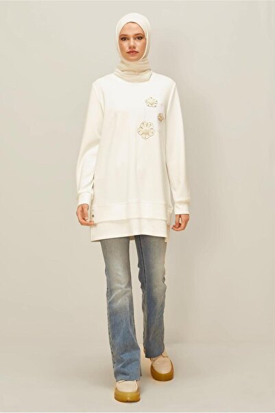 Alvina BİSİKLET YAKA EŞOFMAN TUNİK 45977