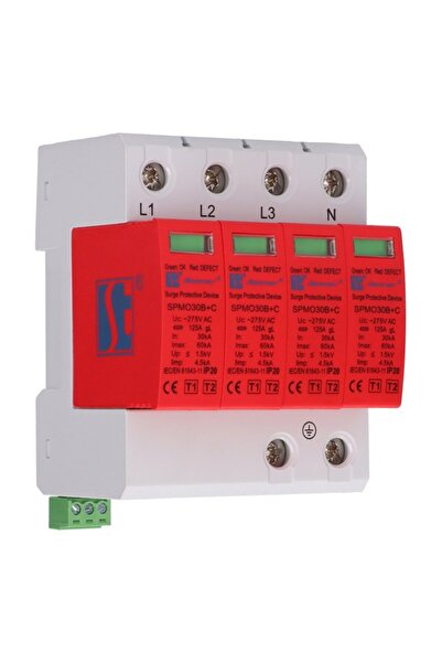 Other Varistor surge arrester type 12 class BC four-pole SPMO30BC4P