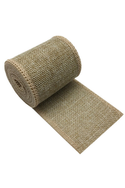 Choice 3M Natural 3M/Roll Burlap Wire Ribbon Roll Natural Jute Wrap Ribbon Fo...