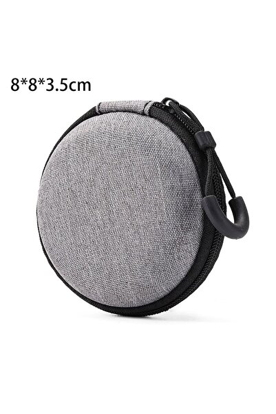 Choice حقيبة تخزين صغيرة من مادة EVA مقاس 8x8x3.5 سم، حقيبة حمل بسحاب، حافظة ...