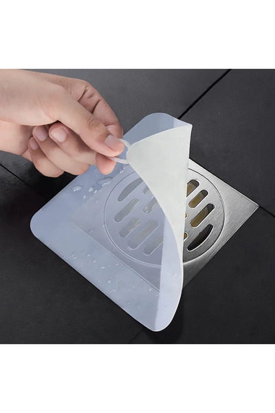 choice2 20X20CM غطاء مزيل الروائح الكريهة من السيليكون السميك لمصرف الأرضية مزيل الروائح الكريهة للحمام مانع للحشرات مانع للتسرب منزلي Se