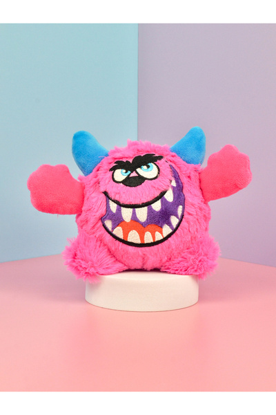 Choice Rose red Large Cute Little Monster Stuffed Animal With a Sound Ball Fo...