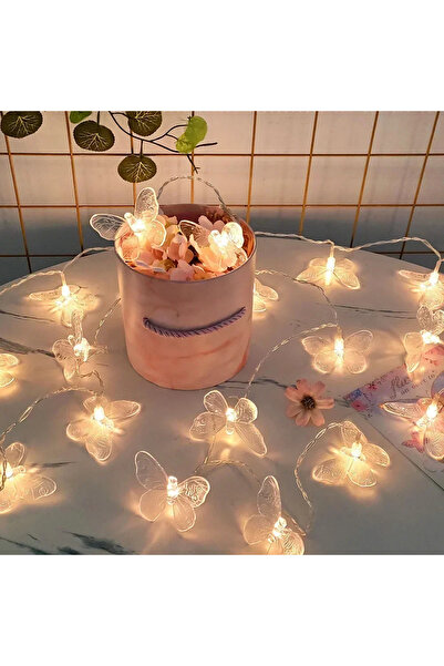 Choice سلسلة أضواء LED خرافية على شكل فراشة بطول 1.5 متر و10 مصابيح LED بطول ...