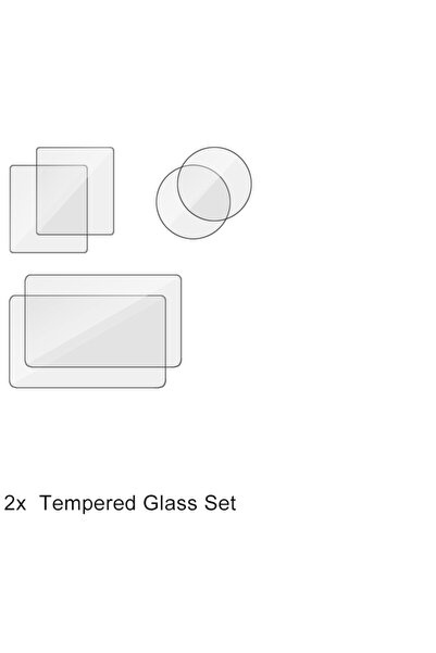 Choice4 مجموعة من 4 قطع لحماية شاشة كاميرا DJI Osmo Action 4، تتضمن واقي شاشة...