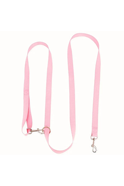 Choice 2.5X230cm Pink 2.5cm Nylon Hand Free Dogs Leash Walking Training Lead ...