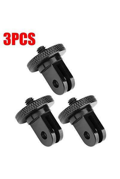 Choice 3 قطع من برغي تثبيت حامل ثلاثي للكاميرا لكاميرا Gopro 1/4-20 محول تحوي...