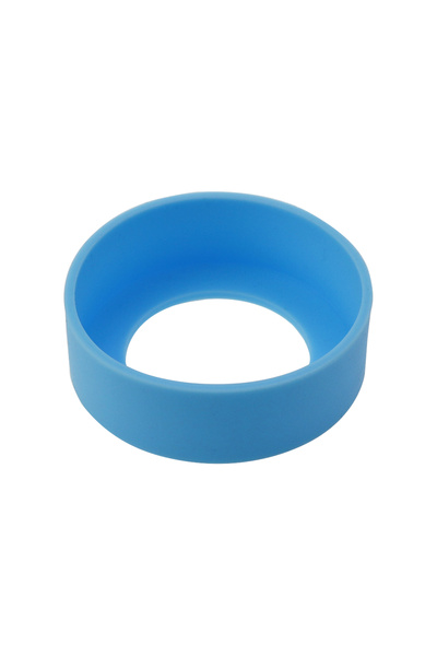 Choice blueG قطعة واحدة 6.5 سم 28 لون سادة 13.5 جرام غطاء سفلي من السيليكون ل...