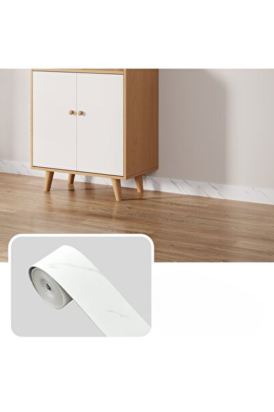 Choice VOLAKAS 1 قطعة 5 متر × 10 سم لوح جانبي ذاتي اللصق سميك ومرن ملصقات حائ...