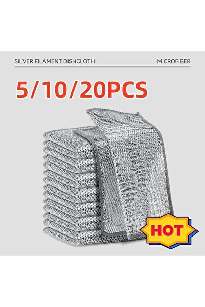 Choice3 10 Pcs 1/5/10/20/30/40pcs single-layer silver-threaded wet wipes, hou...