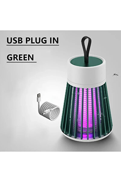 Choice USB Plug - Green Mosquito Killer Lamp, Electric Shock Insect Zapper USB, Bedroom Outdoor Use, Two-in