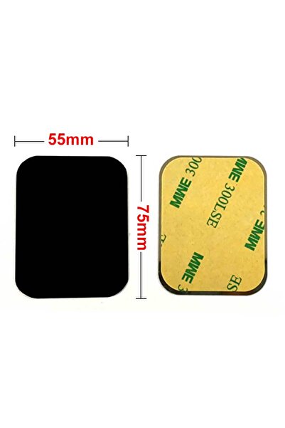 JCD 55x75mm 10 قطع معدنية ملصق القرص صفائح الحديد لمغناطيس حامل الهاتف المحمو...