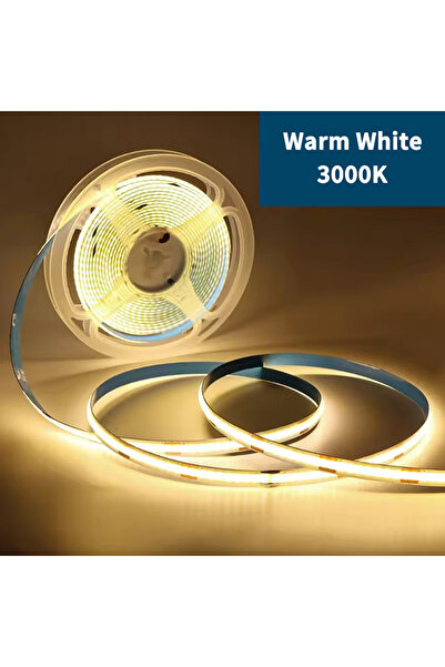 Choice شريط إضاءة LED COB DC5V بطول 5 أمتار باللون الأبيض الدافئ، 1~5 أمتار، ...