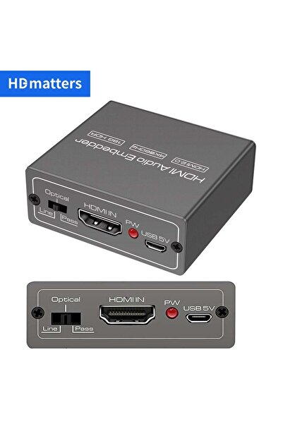 Choice Other Check note HDMI Audio Embedder Inserter HDMI 2.0 HDMI Audio Mixer HDMI+ Aux Audio+Digital tosl