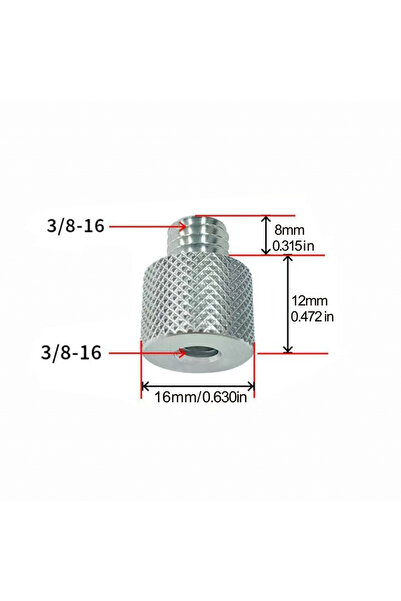 Choice 4 قطع فضية 3 8 إلى 3 8 سبائك الألومنيوم 3/8 م 8 م 10 م إلى 1/4 3/8 م 8...