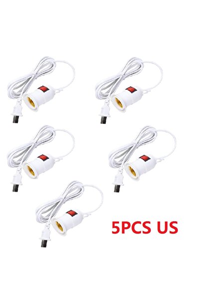 Choice 5 قطع الولايات المتحدة 2.3 متر 1/5 قطع 2.3 متر E27 معلق النباتات الداخ...