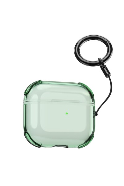 Choice حافظة شفافة من مادة TPU لأجهزة AirPods Pro 3 4، حافظة مقاومة للصدمات ل...