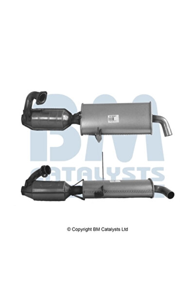 BM CATALYSTS Каталитичен конвертор за Smart Cabrio/City-Coupe/Fortwo