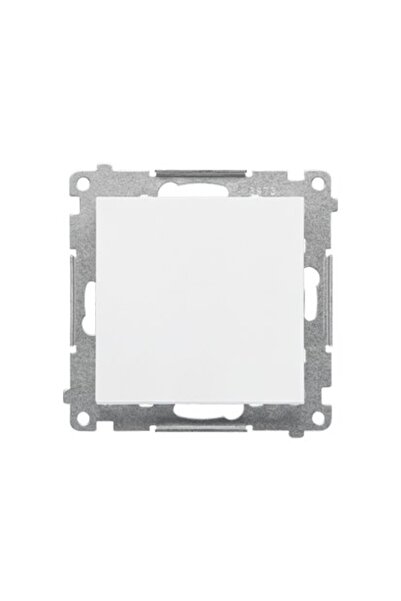 Other Single-pole switch module 10 AX 250 V quick connectors Matte white SIMON55