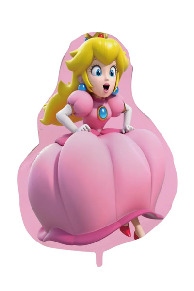 KidsLand بالون من رقائق معدنية من سوبر ماريو الكرتوني مقاس 10 بوصات، قطعة واح...