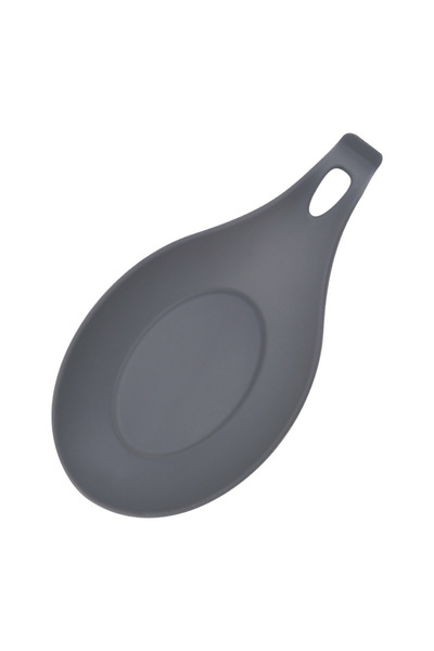 Choice قطعة واحدة من رف ملاعق السيليكون العازل المقاوم للحرارة، رمادي اللون، ...