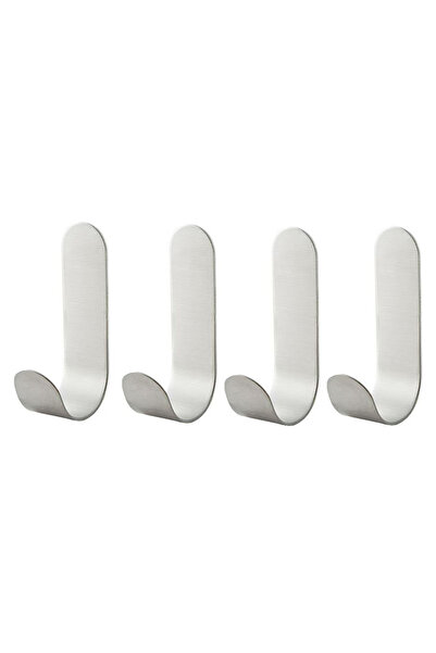 Choice 4 قطع 4/6/8 قطع خطافات حائط ذاتية اللصق من الفولاذ المقاوم للصدأ قوية ...