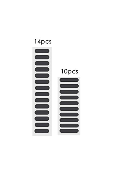 Choice مجموعة من 24 قطعة من ملصقات شبكة مقاومة للغبار للهواتف المحمولة وسماعا...