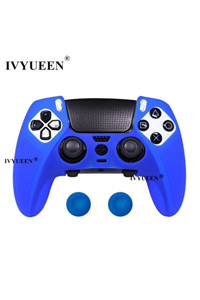 Choice Blue IVYUEEN Soft Silicone Case for PlayStation 5 PS5 DualSense Edge C...