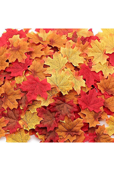 Choice 100 قطعة خلط 50/100 قطعة من الحرير الاصطناعي أوراق القيقب الخريفية الم...